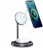 Беспроводное зарядное устройство Choetech 2-in-1 Magsafe Wireless Charger (Gray) купить в интернет-магазине icover