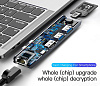 USB-концентратор Baseus Thunderbolt C+Pro (CAHUB-L0G) для MacBook Pro (Deep Grey) купить в интернет-магазине icover