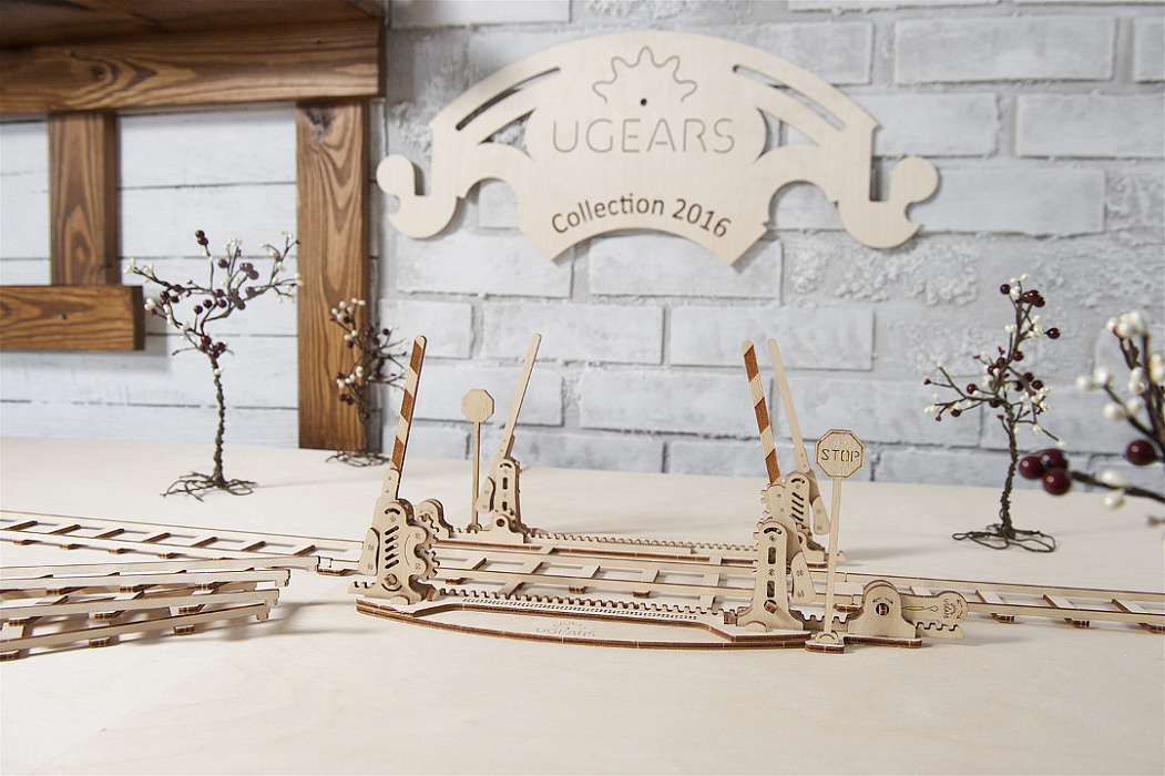 Сборная модель UGears Переезд 70014 (Beige) купить в интернет-магазине icover