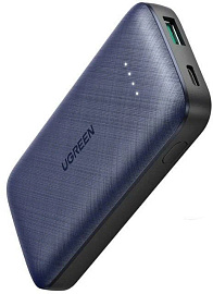 Купить внешний аккумулятор ugreen pb163 (10400) 20000mah с кабелем lightning (blue) в Москве. В нашем каталоге интернет-магазина icover.ru вы можете ознакомиться с ценами, подробным описанием, фотографиями и техническими характеристиками. Низкие цены. Высокое качество. Доставка по России. Заказать товары по телефону +7(495)229-39-50 Внешний аккумулятор Ugreen PB163 (10400) 20000mAh с кабелем Lightning (Blue) купить в интернет-магазине icover