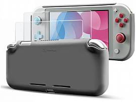 Купить чехол tomtoc liquid silicon case для nintendo switch lite (gray) в Москве. В нашем каталоге интернет-магазина icover.ru вы можете ознакомиться с ценами, подробным описанием, фотографиями и техническими характеристиками. Низкие цены. Высокое качество. Доставка по России. Заказать товары по телефону +7(495)229-39-50 Чехол Tomtoc Liquid Silicon Case для Nintendo Switch Lite (Gray) купить в интернет-магазине icover