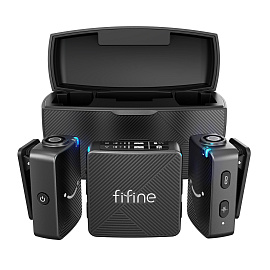 Купить беспроводной микрофон fifine m9 dual (black) в Москве. В нашем каталоге интернет-магазина icover.ru вы можете ознакомиться с ценами, подробным описанием, фотографиями и техническими характеристиками. Низкие цены. Высокое качество. Доставка по России. Заказать товары по телефону +7(495)229-39-50 Беспроводной микрофон Fifine M9 Dual (Black) купить в интернет-магазине icover