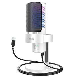Купить конденсаторный usb-микрофон fifine ampligame a9 (white) в Москве. В нашем каталоге интернет-магазина icover.ru вы можете ознакомиться с ценами, подробным описанием, фотографиями и техническими характеристиками. Низкие цены. Высокое качество. Доставка по России. Заказать товары по телефону +7(495)229-39-50 Конденсаторный USB-микрофон FIFINE AmpliGame A9 (White) купить в интернет-магазине icover