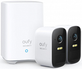 Купить комплект anker eufycam 2c 2-cam kit: ip-камера eufycam 2c (2 шт.) и домашняя станция homebase 2 t88313d2 (white) в Москве. В нашем каталоге интернет-магазина icover.ru вы можете ознакомиться с ценами, подробным описанием, фотографиями и техническими характеристиками. Низкие цены. Высокое качество. Доставка по России. Заказать товары по телефону +7(495)229-39-50 Комплект Anker eufyCam 2C 2-Cam Kit: IP-камера eufyCam 2C (2 шт.) и домашняя станция HomeBase 2 T88313D2 (White) купить в интернет-магазине icover