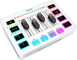 Купить микшер fifine mixer sc3 (white) в Москве. В нашем каталоге интернет-магазина icover.ru вы можете ознакомиться с ценами, подробным описанием, фотографиями и техническими характеристиками. Низкие цены. Высокое качество. Доставка по России. Заказать товары по телефону +7(495)229-39-50 Микшер Fifine mixer SC3 (White) купить в интернет-магазине icover