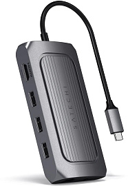 Купить usb-хаб satechi usb 4 multiport adapter (st-u4ma3m) 8k hdmi, usb-a, usb-c pd, ethernet (space grey) в Москве. В нашем каталоге интернет-магазина icover.ru вы можете ознакомиться с ценами, подробным описанием, фотографиями и техническими характеристиками. Низкие цены. Высокое качество. Доставка по России. Заказать товары по телефону +7(495)229-39-50 USB-хаб Satechi USB 4 Multiport Adapter (ST-U4MA3M) 8K HDMI, USB-A, USB-C PD, Ethernet (Space Grey) купить в интернет-магазине icover