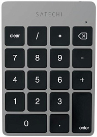Купить беспроводная цифровая клавиатура satechi slim rechargeable bluetooth keypad st-salkpm (dark grey) в Москве. В нашем каталоге интернет-магазина icover.ru вы можете ознакомиться с ценами, подробным описанием, фотографиями и техническими характеристиками. Низкие цены. Высокое качество. Доставка по России. Заказать товары по телефону +7(495)229-39-50 Беспроводная цифровая клавиатура Satechi Slim Rechargeable Bluetooth Keypad ST-SALKPM (Dark Grey) купить в интернет-магазине icover