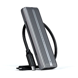Купить внешний корпус satechi usb-c nvme/sata ssd enclosure для m.2 ssd (space gray) в Москве. В нашем каталоге интернет-магазина icover.ru вы можете ознакомиться с ценами, подробным описанием, фотографиями и техническими характеристиками. Низкие цены. Высокое качество. Доставка по России. Заказать товары по телефону +7(495)229-39-50 Внешний корпус Satechi USB-C NVMe/SATA SSD Enclosure для M.2 SSD (Space Gray) купить в интернет-магазине icover