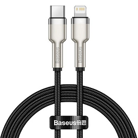 Купить кабель baseus cafule metal (catljk-b01) usb-c/lightning 2m (black) в Москве. В нашем каталоге интернет-магазина icover.ru вы можете ознакомиться с ценами, подробным описанием, фотографиями и техническими характеристиками. Низкие цены. Высокое качество. Доставка по России. Заказать товары по телефону +7(495)229-39-50 Кабель Baseus Cafule Metal (CATLJK-B01) USB-C/Lightning 2m (Black) купить в интернет-магазине icover