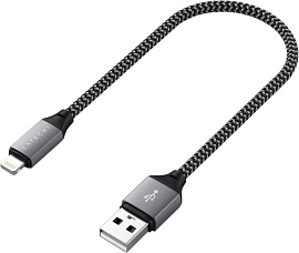 Купить кабель satechi st-tal10m usb-a/lightning 25cm (space grey) в Москве. В нашем каталоге интернет-магазина icover.ru вы можете ознакомиться с ценами, подробным описанием, фотографиями и техническими характеристиками. Низкие цены. Высокое качество. Доставка по России. Заказать товары по телефону +7(495)229-39-50 Кабель Satechi ST-TAL10M USB-A/Lightning 25cm (Space Grey) купить в интернет-магазине icover