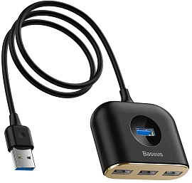 Купить хаб baseus square round (cahub-ay01) 4-in-1 usb hub adapter (black) в Москве. В нашем каталоге интернет-магазина icover.ru вы можете ознакомиться с ценами, подробным описанием, фотографиями и техническими характеристиками. Низкие цены. Высокое качество. Доставка по России. Заказать товары по телефону +7(495)229-39-50 Хаб Baseus Square round (CAHUB-AY01) 4-in-1 USB HUB Adapter (Black) купить в интернет-магазине icover